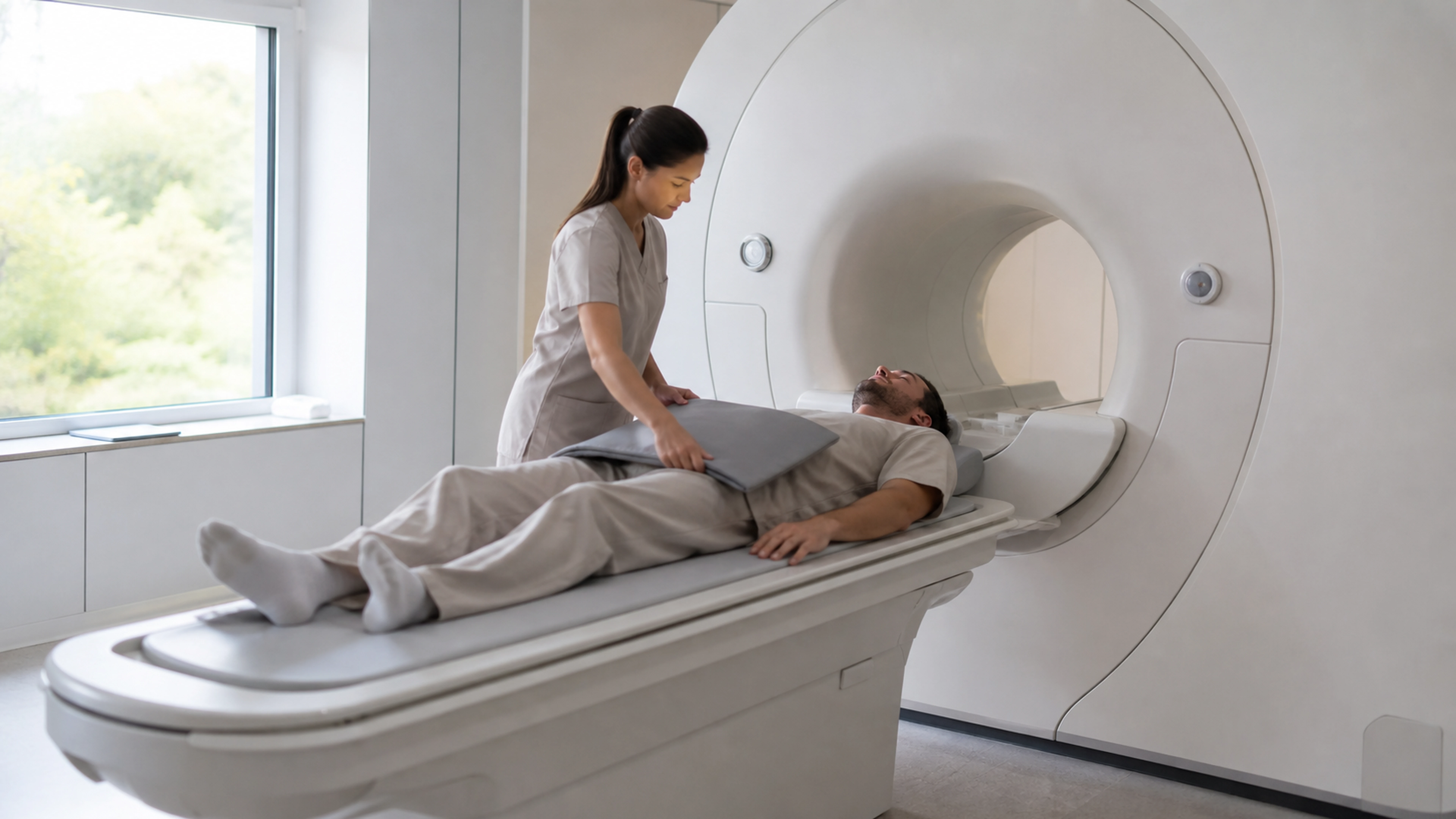 Illustration éditoriale pour l’article « IRM de la prostate : préparation et déroulement »